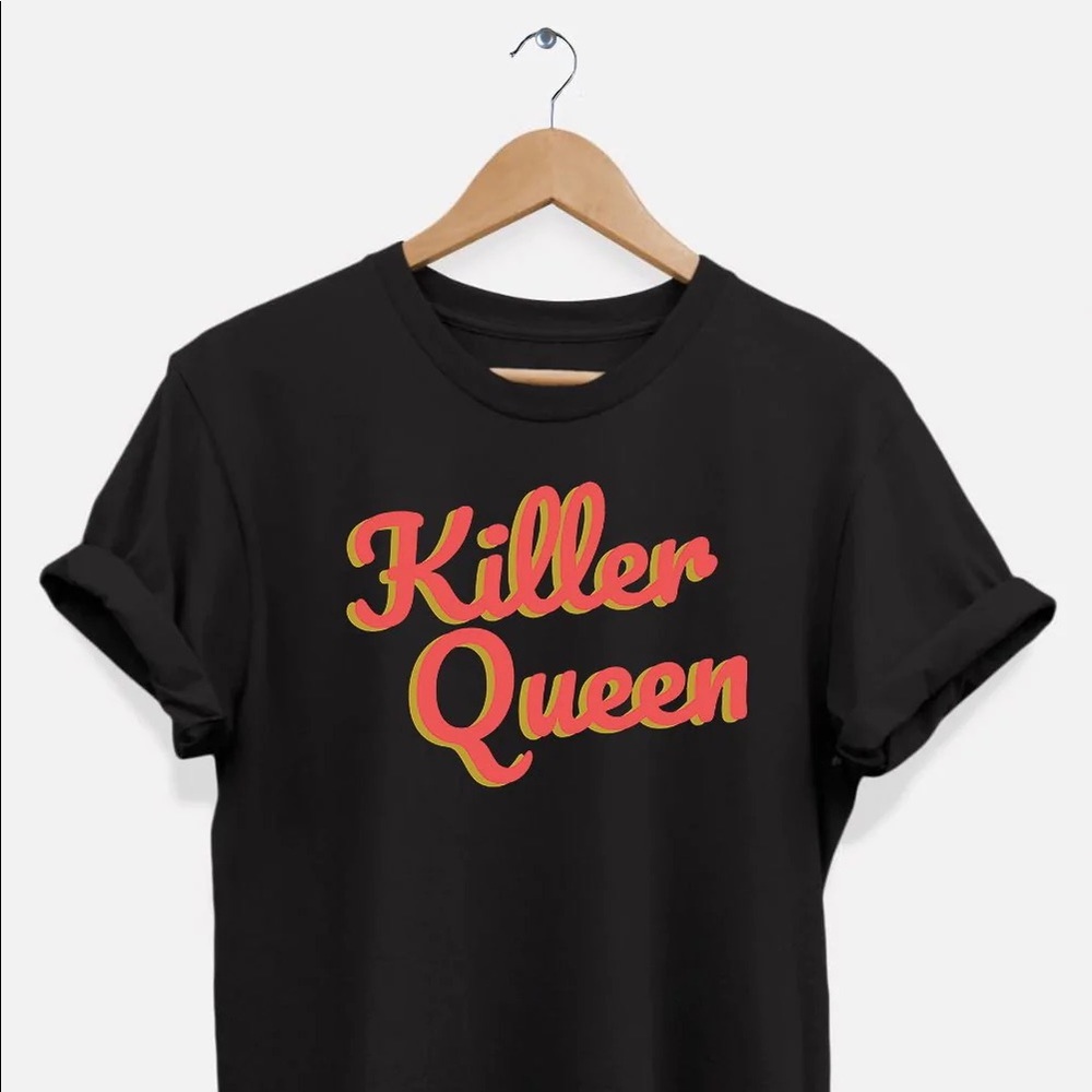 ✨3 for $35✨ Black and Red Killer Queen T Shirt